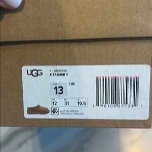 UGG K Tasman II Chestnut Shoes